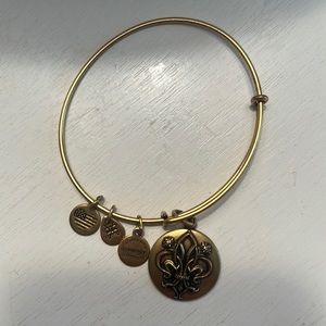 Fleur de lis Alex and Ani bracelet